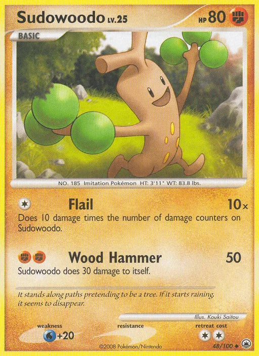Sudowoodo (48/100) [Diamond & Pearl: Majestic Dawn] - for just $0.35! 