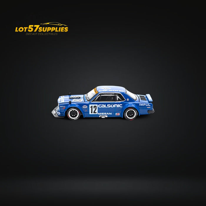 (Pre-Order) PopRace Skyline GT-R V8 Drift (Hakosuka) - Calsonic Blue 1:64 - for just $23.99! 