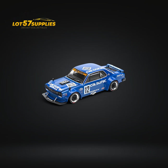 (Pre-Order) PopRace Skyline GT-R V8 Drift (Hakosuka) - Calsonic Blue 1:64 - for just $23.99! 