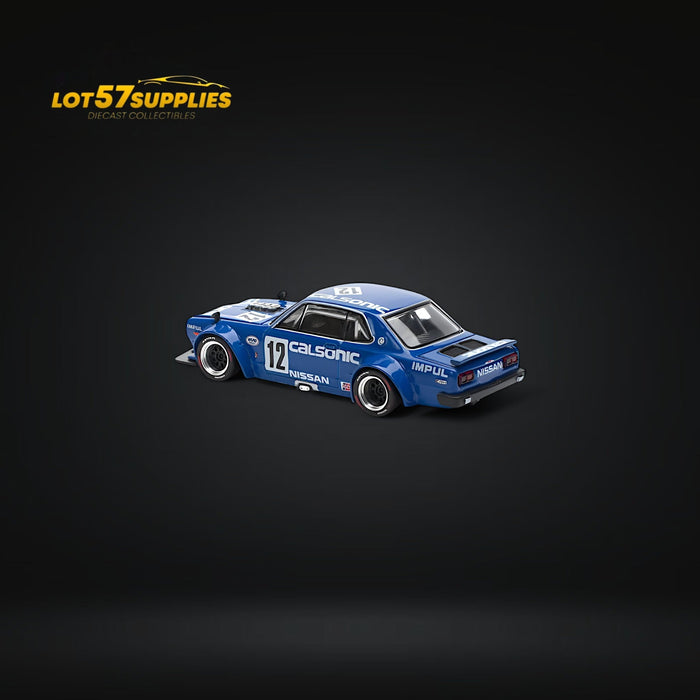 (Pre-Order) PopRace Skyline GT-R V8 Drift (Hakosuka) - Calsonic Blue 1:64 - for just $23.99! 