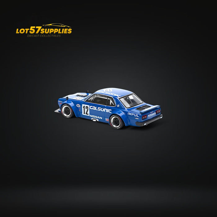 (Pre-Order) PopRace Skyline GT-R V8 Drift (Hakosuka) - Calsonic Blue 1:64 - for just $23.99! 