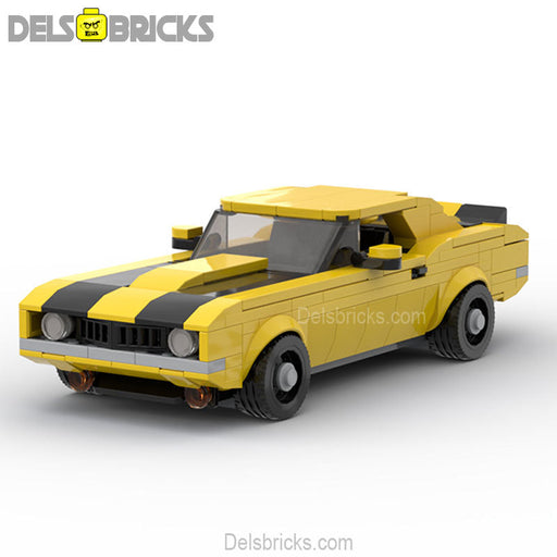 Camaro Z28 Classic Muscle Car Building Block Toys (Lego-Compatible Minifigures) - Premium Minifigures - Just $24.99! Shop now at Retro Gaming of Denver