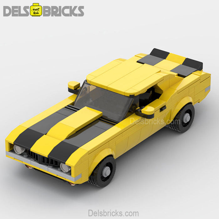 Camaro Z28 Classic Muscle Car Building Block Toys (Lego-Compatible Minifigures) - Premium Minifigures - Just $24.99! Shop now at Retro Gaming of Denver