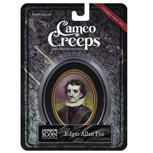 Cameo Creeps Tiny Monster Paintings - Edger Allan Poe - Just $15.58! Shop now at Retro Gaming of Denver