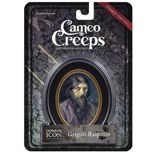 Cameo Creeps Tiny Monster Paintings - Grigori Rasputin - Just $15.58! Shop now at Retro Gaming of Denver