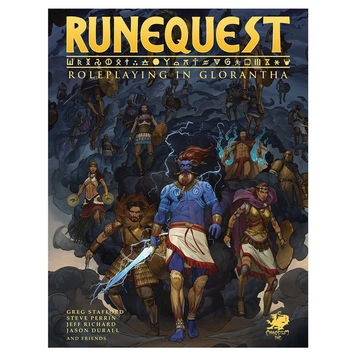 RuneQuest RPG: Roleplaying in Glorantha Core Rulebook (Hardcover) - for just $54.95! 