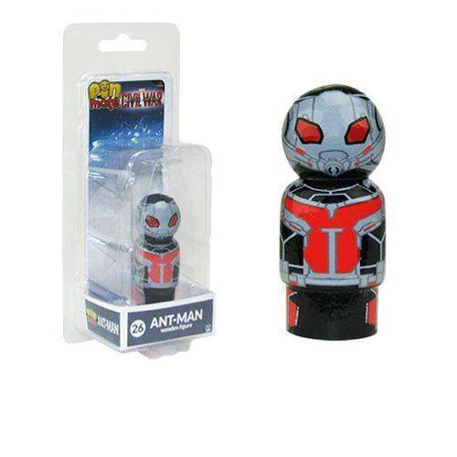 Captain America: Civil War Ant-Man Pin Mate Wooden Figure - for just $5.89! 