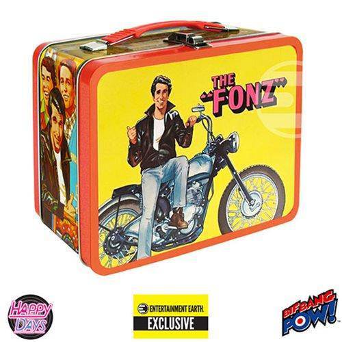 Captain Marvel - Happy Days The Fonz Tin Tote - Entertainment Earth Exclusive - for just $28.99! 