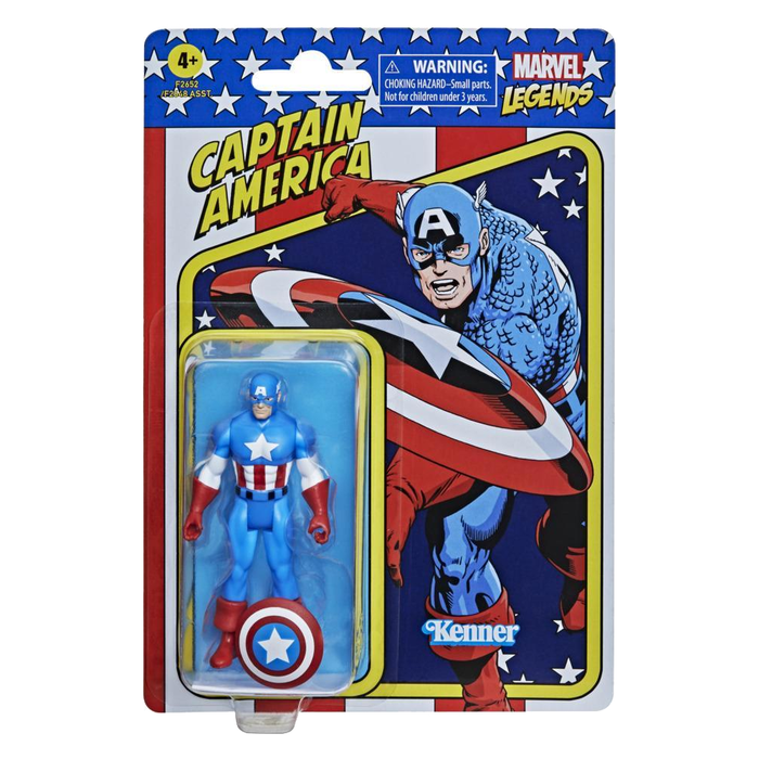 Retro Collection Marvel Legends - Captain America 3.75-inch Action Figure - for just $19.95! 