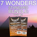 "7 Wonders" Compatible Card Sleeve Bundle - for just $8! 