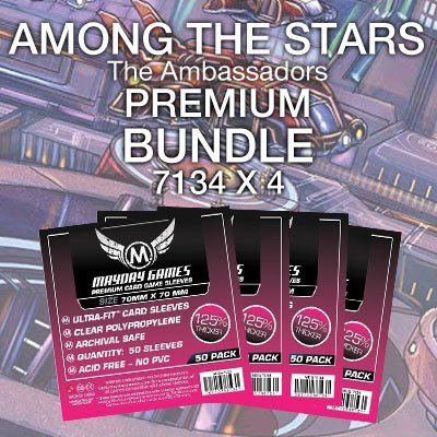 Among The Stars: The Ambassadors Compatible Card Sleeve Bundle Among The Stars: The Ambassadors Compatible Card Sleeve Bundle