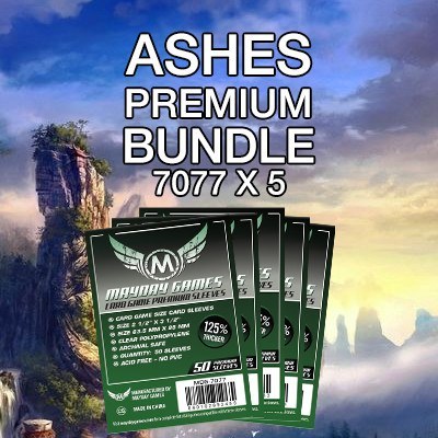 video game card sleeves Ashes Reborn: Rise of the Phoenixborn" Compatible Card Sleeve Bundle | Shop Retro Video Games and More