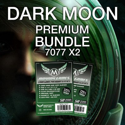 "Dark Moon" Compatible Card Sleeve Bundle - for just $2.75! 