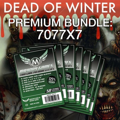 "Dead of Winter" Compatible Card Sleeve Bundle - for just $11! 