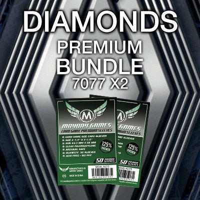"Diamonds" Compatible Card Sleeve Bundle - for just $2.75! 