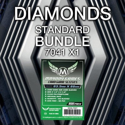 "Diamonds" Compatible Card Sleeve Bundle - for just $2.75! 