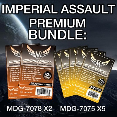 "Imperial Assault" Compatible Card Sleeve Bundle - for just $8.75! 