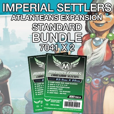 "Imperial Settlers: Altanteans" Card Sleeve Bundle - for just $5.50! 