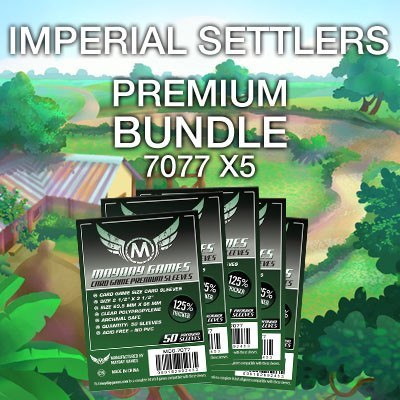 "Imperial Settlers" Compatible Card Sleeve Bundle - for just $8.25! 