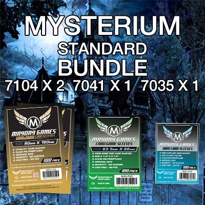 "Mysterium" Compatible Card Sleeve Bundle - for just $13.75! 