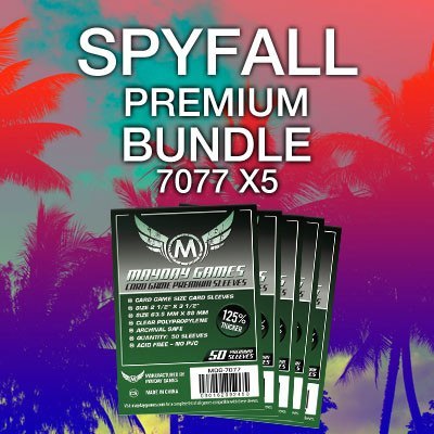 "Spyfall" Compatible Card Sleeve Bundle - for just $8.25! 
