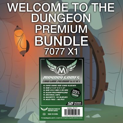"Welcome to the Dungeon" Compatible Card Sleeve Bundle - for just $2.75! 