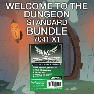 "Welcome to the Dungeon" Compatible Card Sleeve Bundle - for just $2.75! 