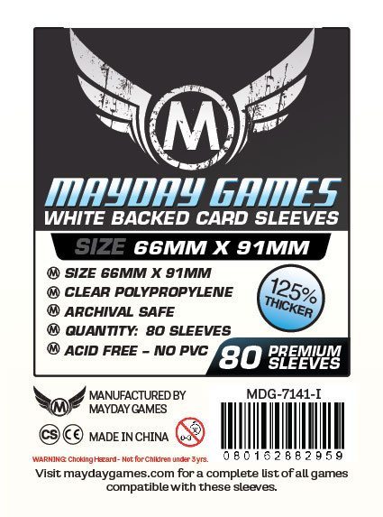 MTG/CCG Card Sleeves (63.5x88mm) PREMIUM COLOR BACKED!  80/Pack (Choose from 6 Colors!) - for just $4.95! 