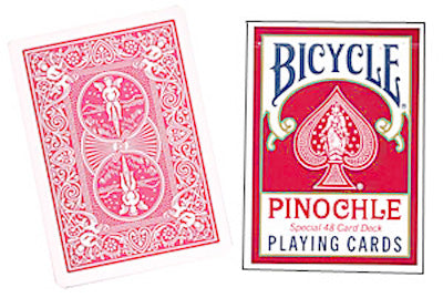 Bicycle Pinochle Poker-Size Cards - for just $4.99! 