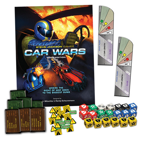 Car Wars: 2 Player Starter Set Blue/Green - for just $79.95! 