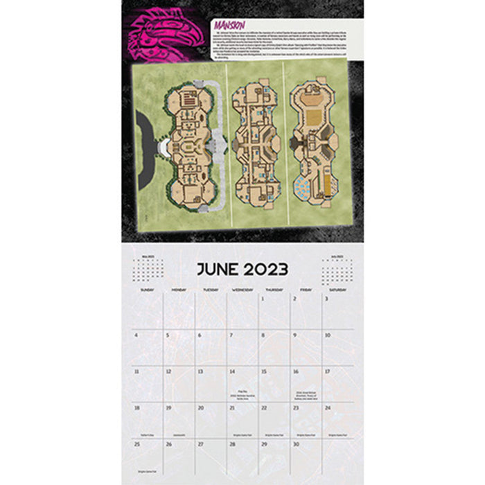 Shadowrun: 16-Month Calendar (Game Maps) - for just $19.99! 