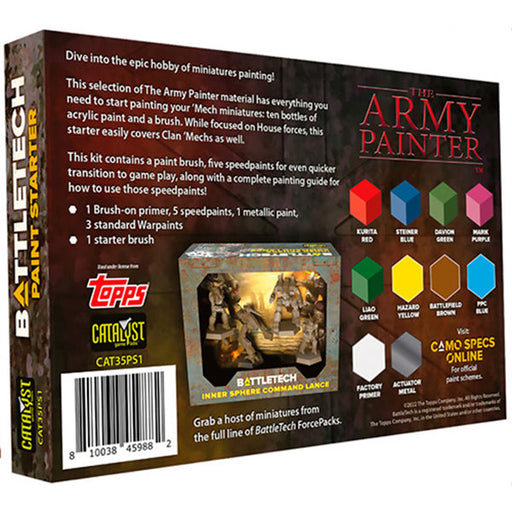 Battletech -  Paint Set Starter - for just $44.99! 