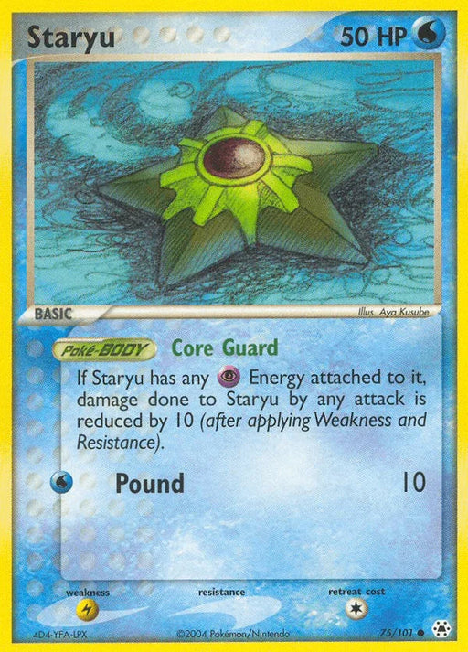 Staryu (75/101) [EX: Hidden Legends] - for just $0.15! 