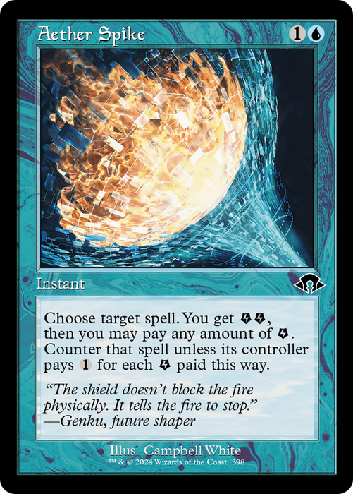 Aether Spike (Retro Frame) (MH3-398) - Modern Horizons 3 - for just $0.04! 