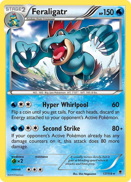 Feraligatr (17/119) [Alternate Art Promos] - for just $3.45! 