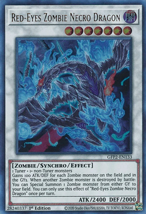 Red-Eyes Zombie Necro Dragon [GFP2-EN133] Ultra Rare - for just $0.45! 