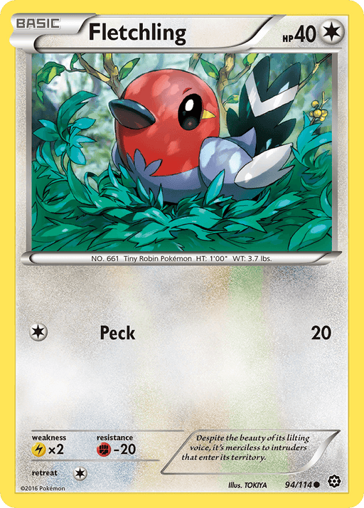 Fletchling (94/114) [XY: Steam Siege] - for just $0.10! 