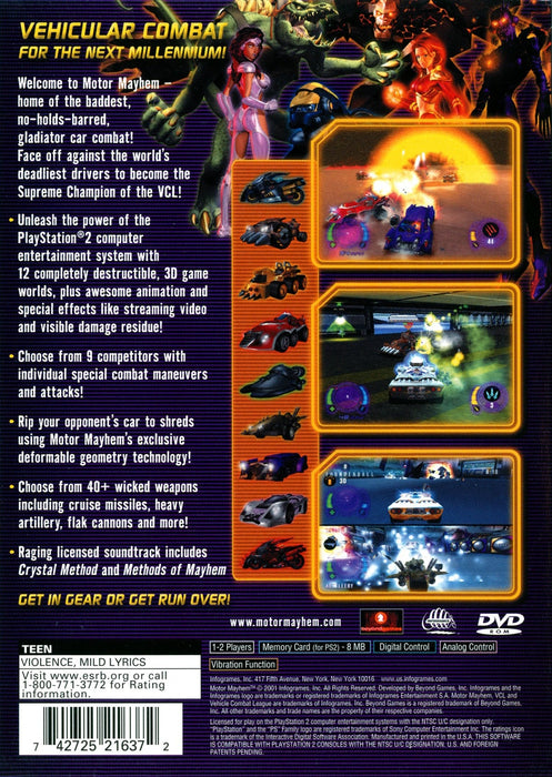 Motor Mayhem – PlayStation 2 (PS2) - for just $5.99! 