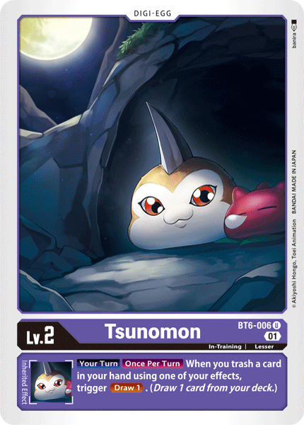 Tsunomon [BT6-006] [Double Diamond] - Just $0.65! Shop now at Retro Gaming of Denver