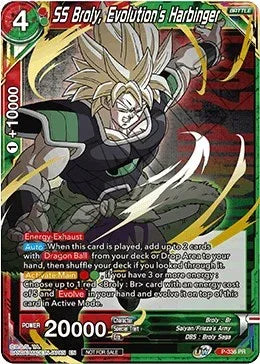 SS Broly, Evolution's Harbinger (Gold Stamped) (P-336) [Tournament Promotion Cards] - for just $18.95! 