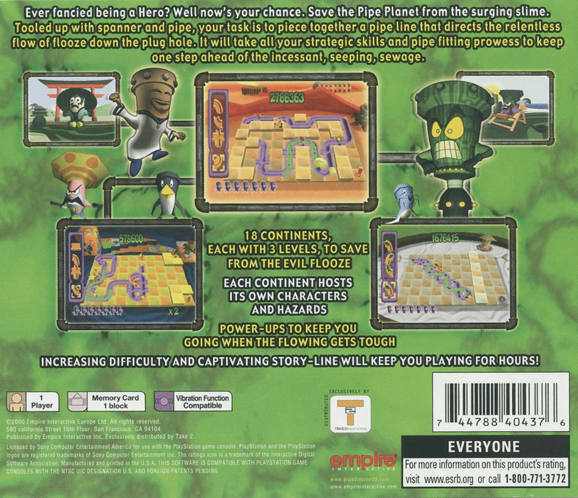 Pipe Dreams 3D – PlayStation 1 (PS1) - for just $4.99! 
