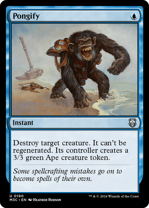 Pongify (M3C-190) - Modern Horizons 3 Commander - for just $0.56! 