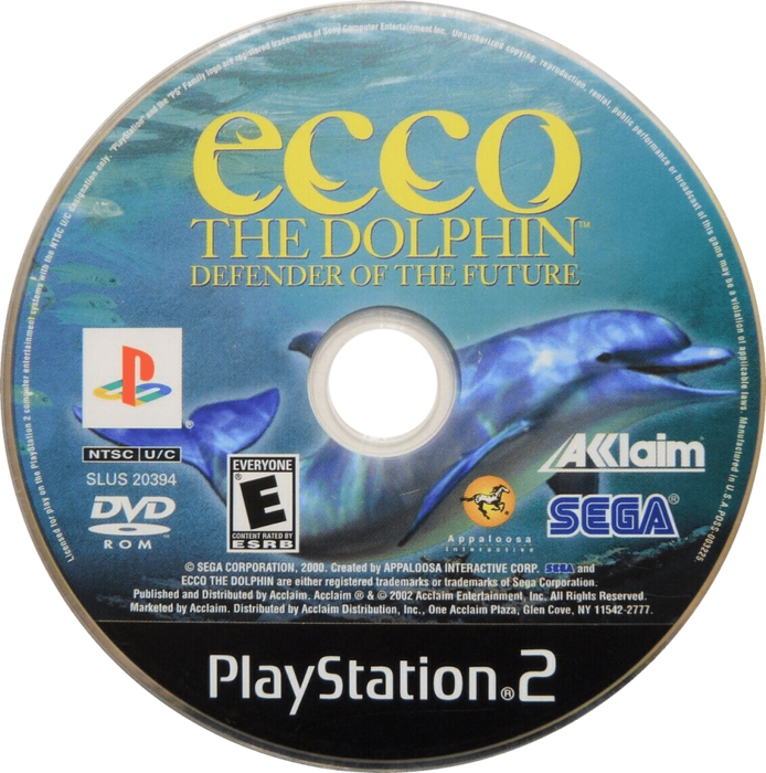 Ecco the Dolphin: Defender of the Future – PlayStation 2 (PS2) - for just $0! 