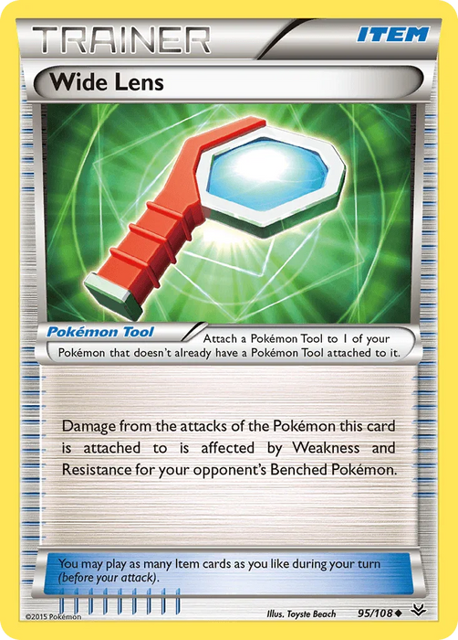 Wide Lens (95/108) [XY: Roaring Skies] - for just $0.10! 