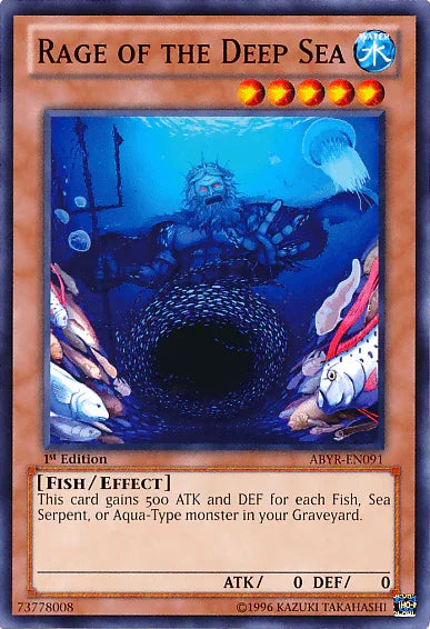 Rage of the Deep Sea [ABYR-EN091] Common - for just $0.10! 