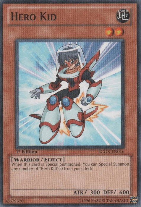 Hero Kid [LCGX-EN016] Common - for just $0.40! 