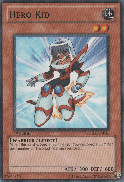 Hero Kid [LCGX-EN016] Common - for just $0.40! 