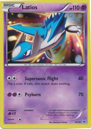 Latios (30/30) [XY: Trainer Kit 2 - Latios] - for just $1.45! 