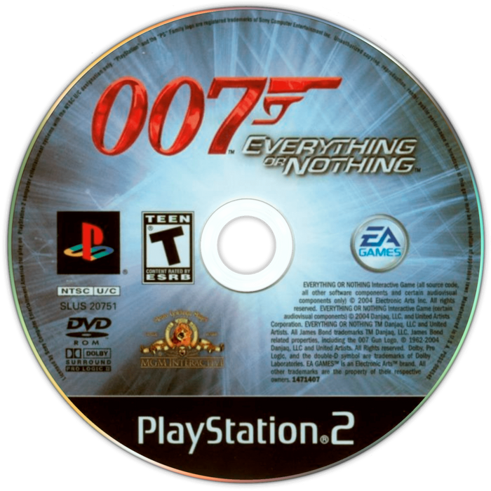 007: Everything or Nothing – PlayStation 2 (PS2) - for just $8.99! 