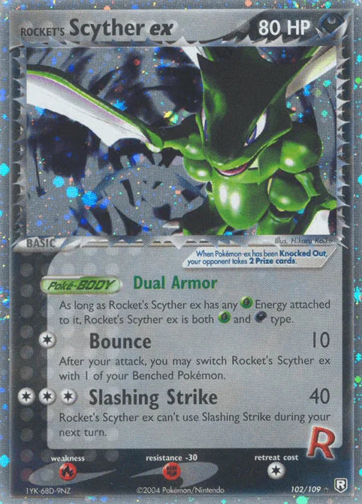 Rocket's Scyther ex (102/109) [EX: Team Rocket Returns] - for just $140.80! 